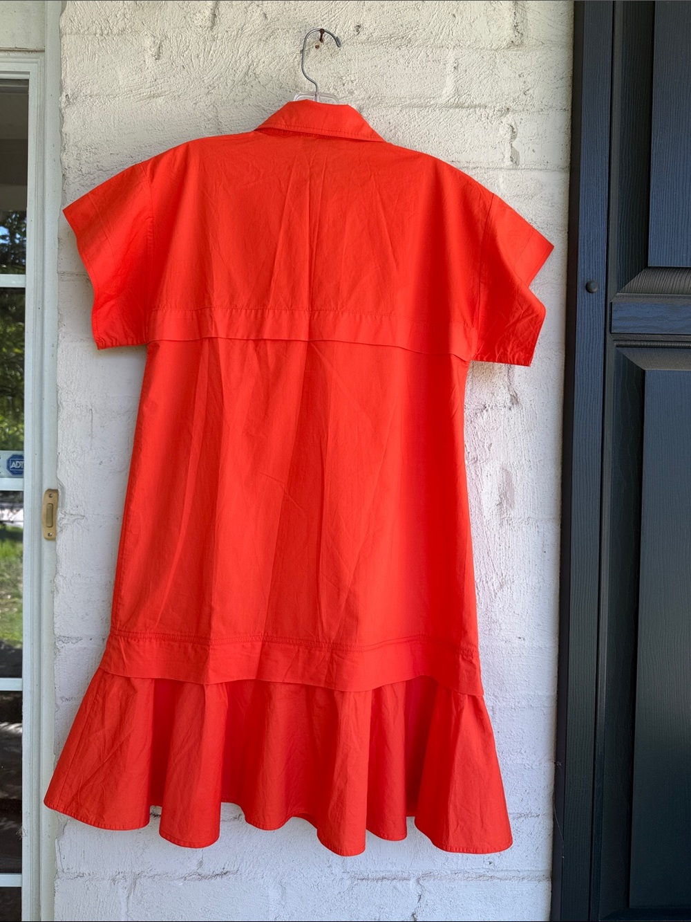 Hunter Bell Addison Orange Shirt Dress Size XS - Picture 8 of 14